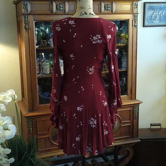 Free People Jasmine  Embroidered Dress size 6 - Picture 3 of 12
